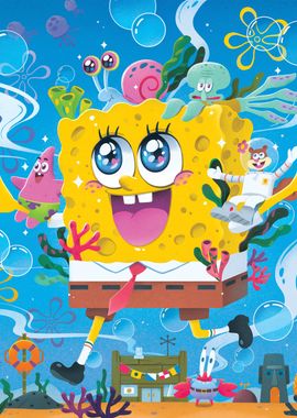 SpongeBob by Sehee Chae