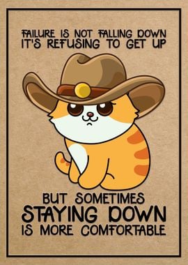 Cat Cowboy Resilience