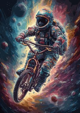 BMX Astronaut Space