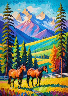 Montana horses