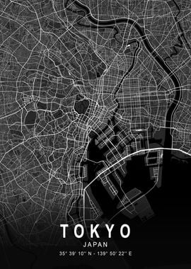 Tokyo Dark Map