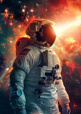 Astronaut in space