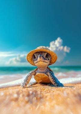 Straw hat turtle