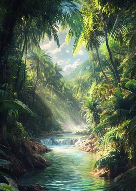 River in the jungle