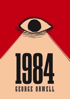 1984 book poster