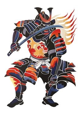 Samurai Retro Japanese