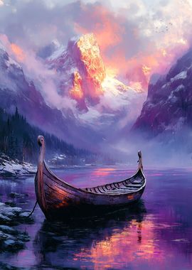 Purple Nordic Sunset