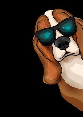 Cool Basset Hound Dog Gift