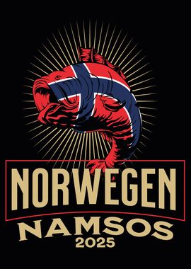 Norwegen Namsos 2025