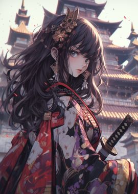 Cute Maiden Samurai