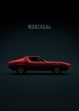 Alfa Romeo Montreal Red