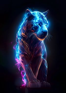 THE GLOWING TIGER