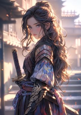 Samurai Warrior Girl