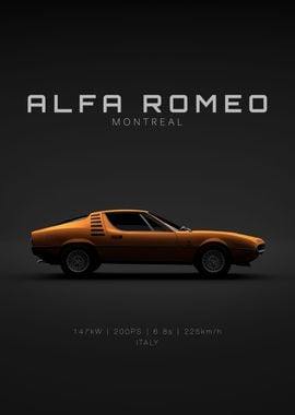 Alfa Montreal Orange Specs