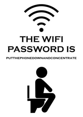 Funny Wifi Bathroom