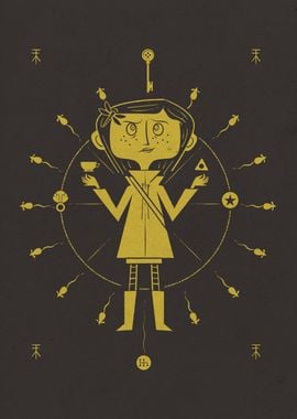 Coraline Circle Icons