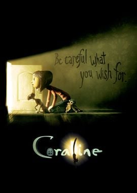 Coraline Door Poster