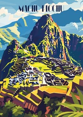 Vibrant Machu Picchu