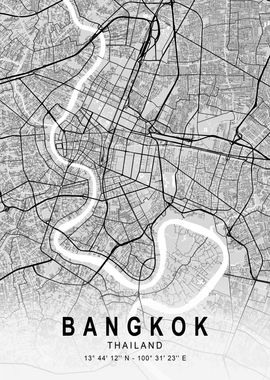 Bangkok Light Map