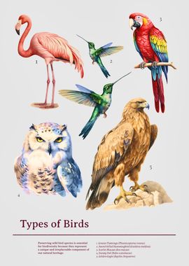 Types of Birds