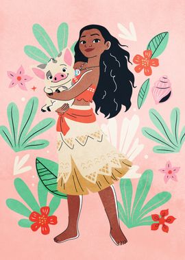 Moana Pop Pastel