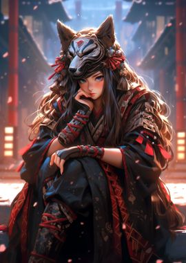 Cute Samurai Girl