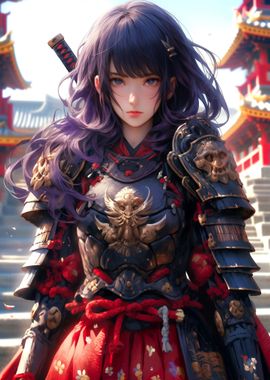 Swordsman Samurai Girl