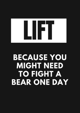 LIFT GYM QUOTE