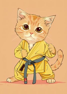 Jiujitsu Cat