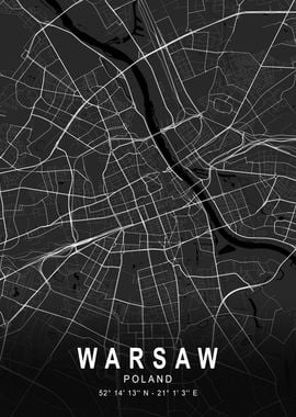 Warsaw Dark Map