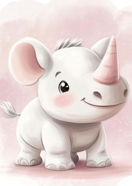 Cartoon Rhino