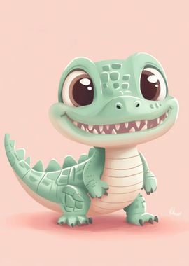 Cartoon Crocodile