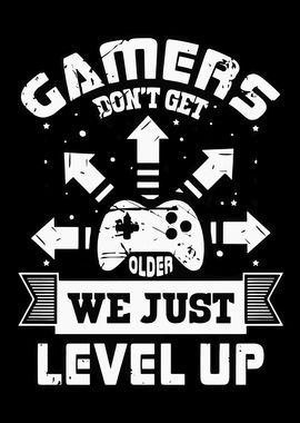 Old Gamer Typography