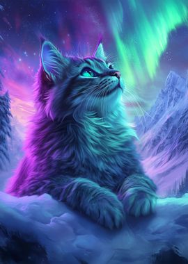 Northern Lights  Cat