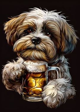 Shih Tzu Beer