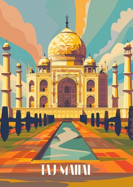 Majestic Taj Mahal