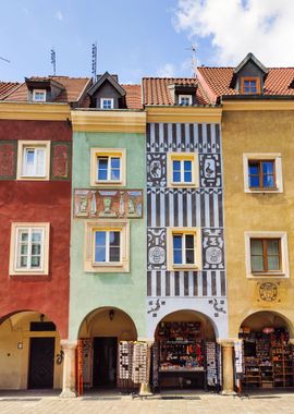 Merchants houses in Poznan