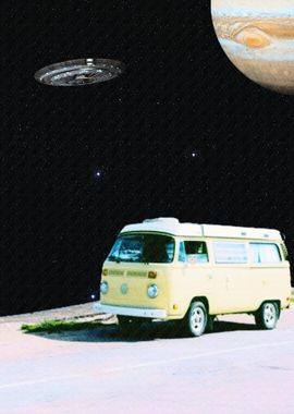 vw space travel car