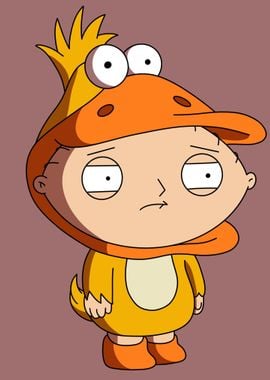 Stewie Duck Costume