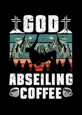 God Abseiling Coffee