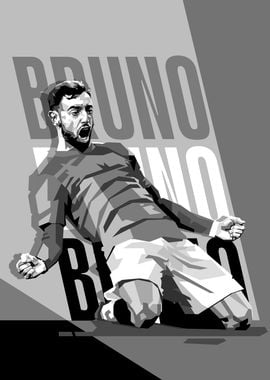 Bruno Fernandes in Gray