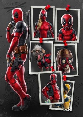 Deadpool Family Album