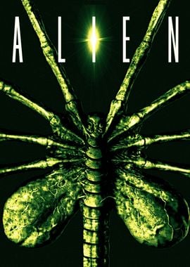 Alien Facehugger Poster