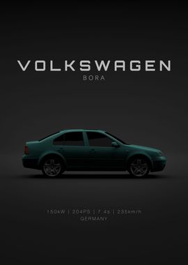 VW Bora VR6 Green Specs