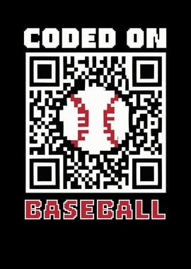 QR Coded On Baseball