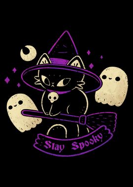 Witch Cat Stay Spooky