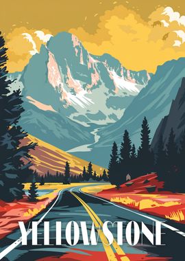 Road to Yellowstone