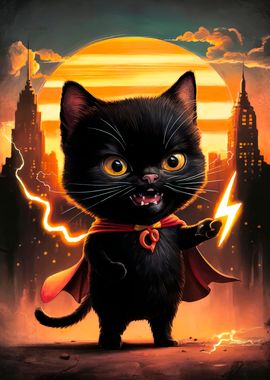 Supercat Lightning Hero