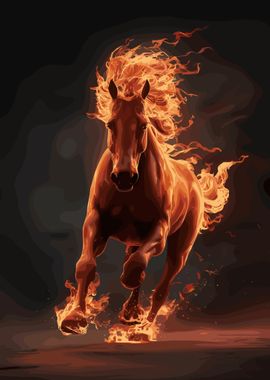 Horse Fire