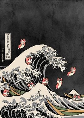 The Great wave of cuteness